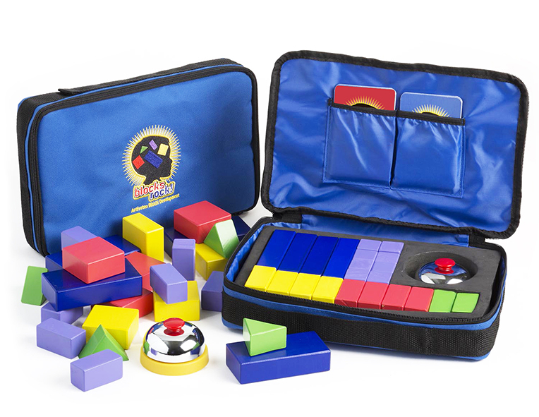  Blocks Rock! A STEM Toy and Educational Game for Competitive  Structured Block Play, Ages 4+ : Toys & Games